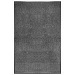 ZNTS Doormat Washable Anthracite 120x180 cm 323420