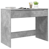 Desk with Drawer Concrete Grey 100 x 50 x 78 cm Engineered Wood 888940