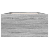 Bed Frame without Mattress Grey Sonoma 100x200 cm 3280963