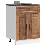 Kitchen Base Cabinet "Porto" Old Wood Engineered Wood 853975