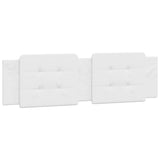 Bed Frame without Mattress "Zadar" White 180x200 cm Super King Faux Leather 3208199