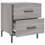 Bedside Cabinet Grey Sonoma 40x35x47.5 cm Engineered Wood 827320