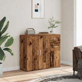 Sideboard Old Wood 91x29.5x75 cm Engineered Wood 855906