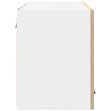 Hanging Cabinet 2 pcs Sonoma Oak and White 60 x 31 x 40 cm 884167
