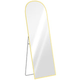 165cm Aluminium Frame Standing Mirror - Gold T3398P378118