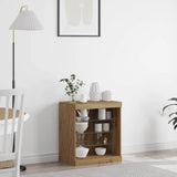 LED Sideboard Artisan Oak 60.5 x 37 x 67 cm Engineered Wood 863043