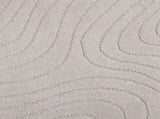 Area Rugs Round PALMERAS Cream 120 CM Polyester 42022632