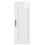 Wall-Mounted Cabinet High Gloss White 33 x 34.5 x 90 cm 899269