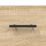 Highboard Sonoma Oak 69.5x34x180 cm Engineered Wood 3195926