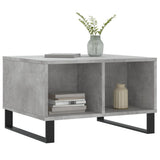 Coffee Table Concrete Grey 60x50x36.5 cm Engineered Wood 830552