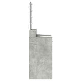 Dressing Table Grey 100 x 41 x 140 cm Engineered Wood 865175