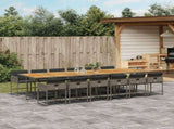 Garden Dining Set Grey, Brown, Dark Grey 3211310