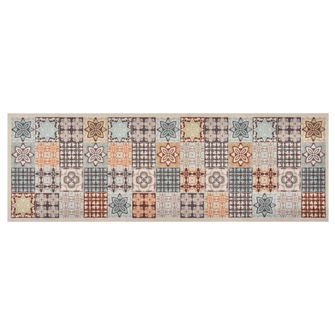 Kitchen Carpet Washable Mosaic Colour 60x300 cm 315984