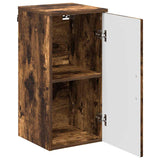 Bathroom Cabinet Wall-mounted Smoked Oak 30 x 31.5 x 61 cm 883349