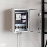 Control Cabinet Grey 42 x 19.5 x 50 cm ABS Plastic 4106513