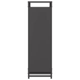 Firewood Rack Black 60x28x90 cm Cold-rolled steel 864211