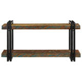 ZNTS Wall Shelf Multicolour Solid Wood Reclaimed 4017486