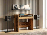 DJ Table Old Wood 102 x 45 x 102 cm Engineered Wood 8006746