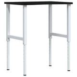 Workbench Dark Brown 80x60x cm Solid Wood Oak 3309720
