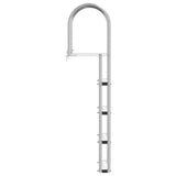 4-Step Dock Ladder Silver 45 11.5 162 cm Aluminum 42011354