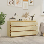 ZNTS Bedside Cabinets 2 pcs 60x36x64 cm Solid Pinewood 3093547