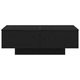 Coffee Table Black Oak 90 x 60 x 31 cm Engineered Wood 862634