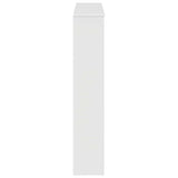 Fireplace Surround Gloss White 102 x 20 x 102 cm 8006637