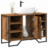 Bathroom Sink Cabinet Old Wood 91 x 35 x 60 cm Engineered wood 869183
