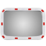 Convex Traffic Mirror Rectangle 40 x 60 cm with Reflectors 141682