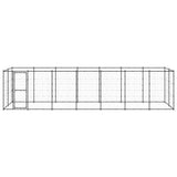 Outdoor Dog Kennel Steel 16.94 m 3082300