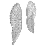Wings Sculpture Silver 17 x 5 x 59 cm Aluminium 42000136