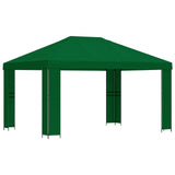 Gazebo 4 x 3 m Green Polyester and Steel 190 gsm 900377