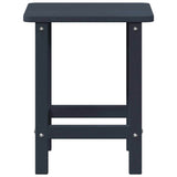 Side Table Navy Blue 38 x 38 x 46 cm Polyethylene 42006634