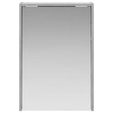 Bathroom Mirror Cabinet with Door Grey Sonoma 43 x 16 x 62.5 cm 889140