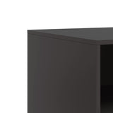 TV Cabinet Black 67x39x44 cm Steel 841739