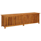 316500 Garden Storage Box 200x50x58 cm Solid Acacia Wood