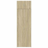 Storage Cabinet Sonoma Oak 70x42.5x225 cm Engineered Wood 3281331