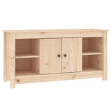 TV Cabinet 103x36,5x52 cm Solid Wood Pine 814574