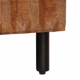 Coffee Table Brown 80 x 50 x 40 cm Solid Mango Wood 4017904