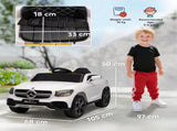 Mercedes-Benz GLC Licensed Kids Ride on Car with Remote Control, Soft Start, MP3, LED Headlights, T3398P378928