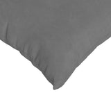 Sofa Pillows 2 pcs Dark Grey 80 x 80 cm Fabric 42014071