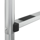 Pool Ladder 54x38x184.5 cm 304 Stainless Steel 93456