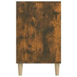 Shoe Cabinet Smoked Oak 102x36x60 cm Engineered Wood 819729