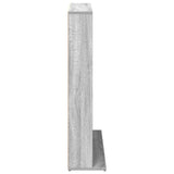 CD Cabinet Grey Sonoma 65 x 23.5 x 97.5 cm Engineered Wood 8012684