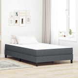 Bed Mattress with Mattress Grey 120 x 190 cm Fabric 42008277