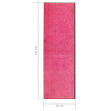 Doormat Washable Pink 60x180 cm 323447