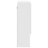 Mirror Cabinet White 80 x 17 x 55 cm Engineered Wood 883354