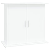 Aquarium Stand White 81x36x73 cm Engineered Wood 833599