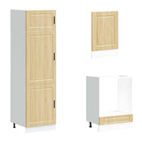 7 Piece Kitchen Cabinet Set Porto Sonoma Oak Engineered Wood 3314784