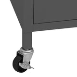 Storage Cabinet Anthracite 60x35x56 cm Steel 336267
